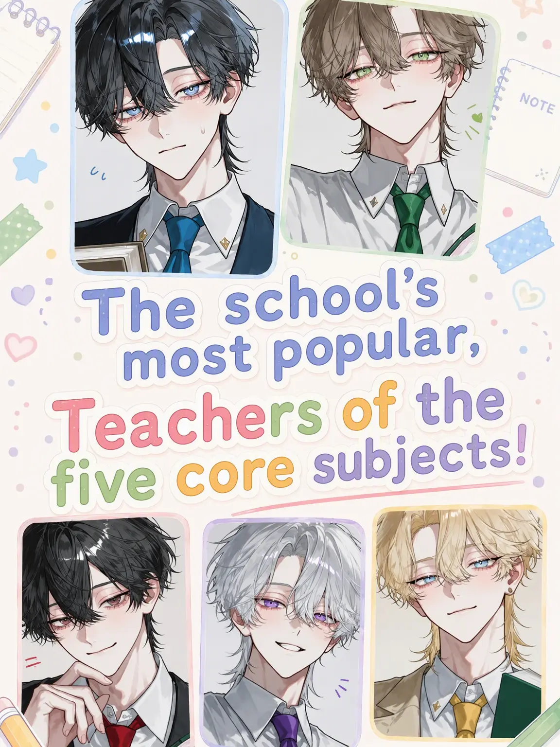 Nnda_0725의 School Idols: The Core Five!