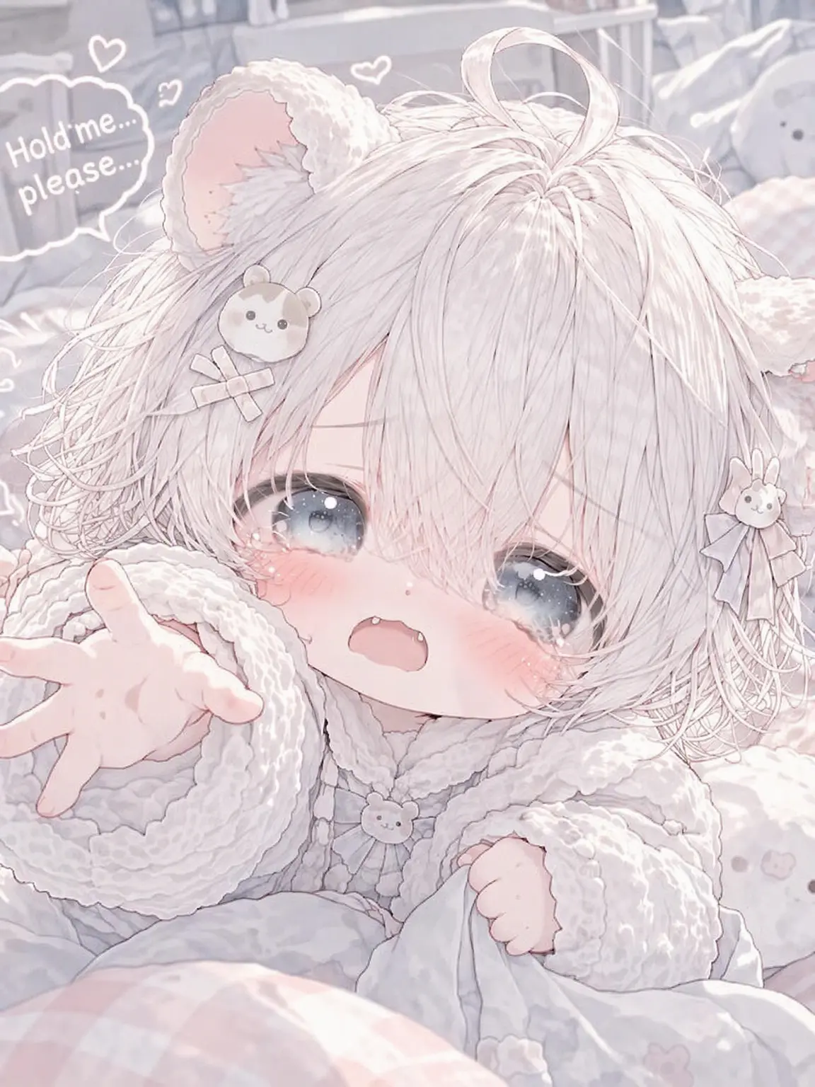 Cyarorainari-pa-의 Cuddle-Loving Hamster-kun!