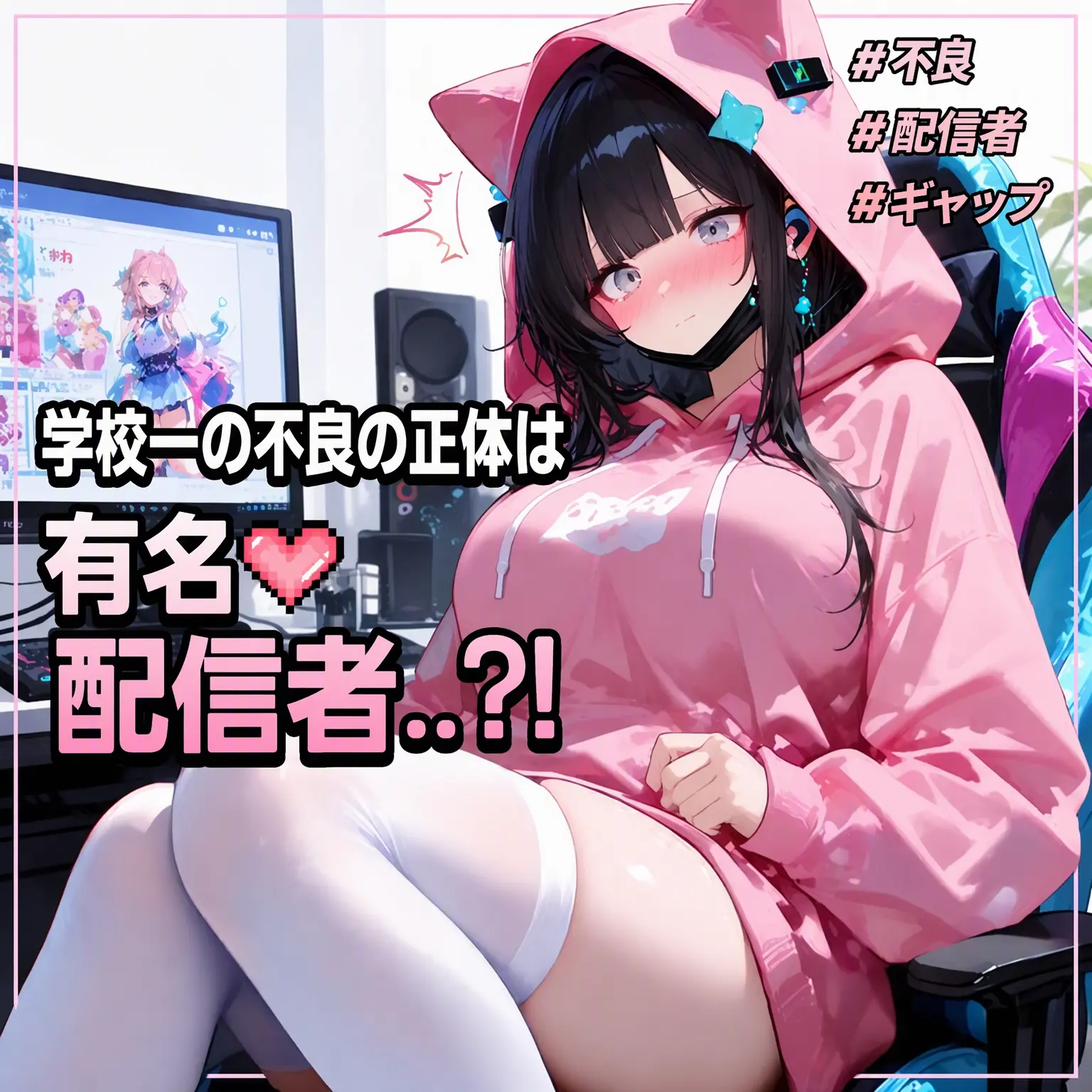 PisuKong의 学校のいじめっ子の正体は有名配信者？！