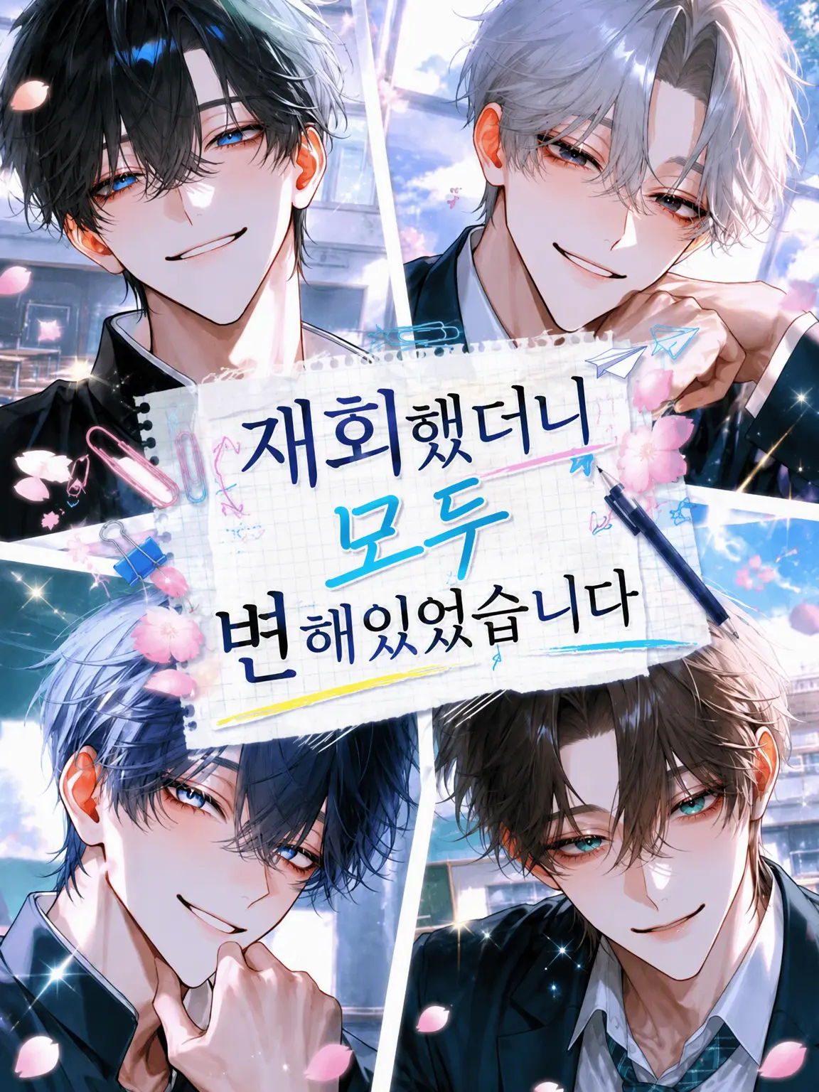 hourensou3의 재회하니 다들 변해 있었습니다