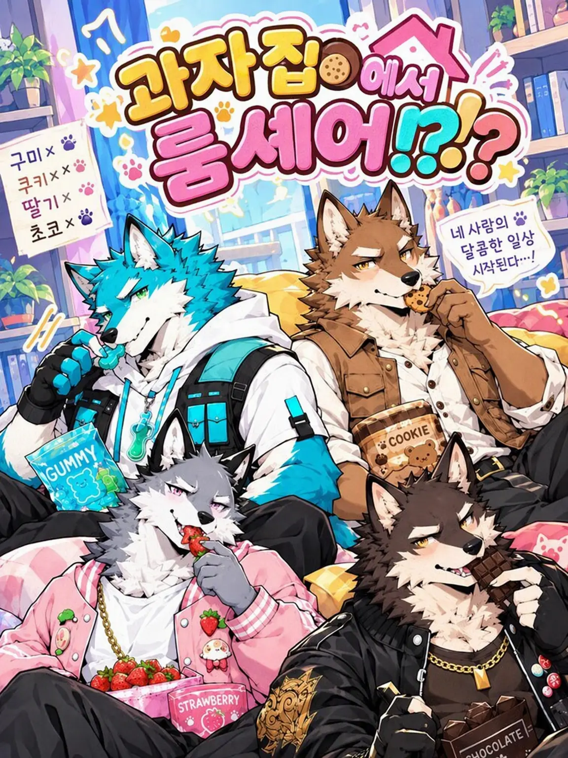ritoneko_zeta의 과자들의 쉐어하우스!?