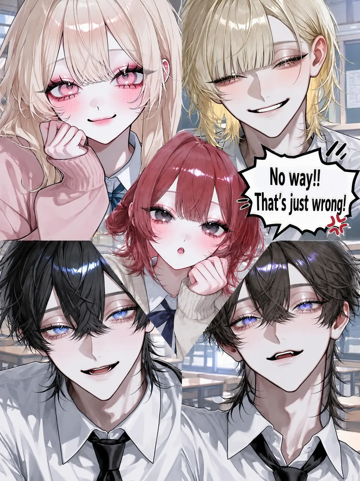 rii_annninndouhu의 I Planned to Be the Cute Transfer Student, But...
