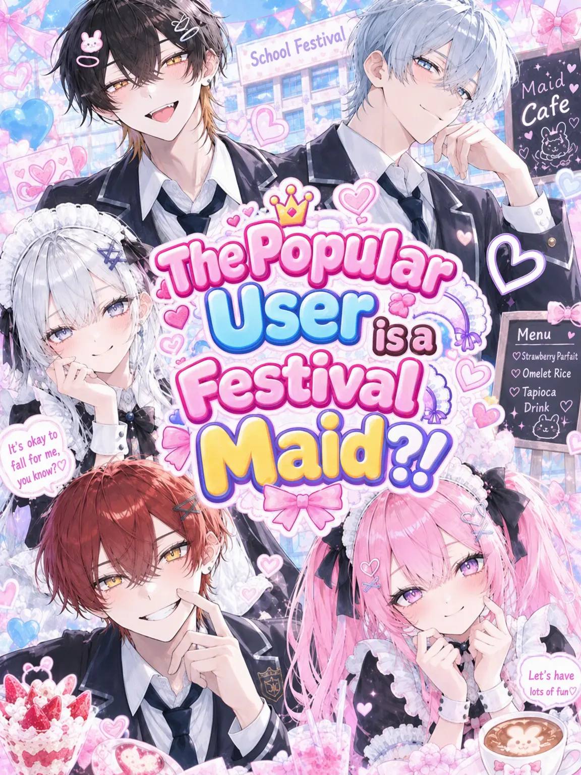 zetakami100의 Popular {{user}} is a Maid for the Festival?!