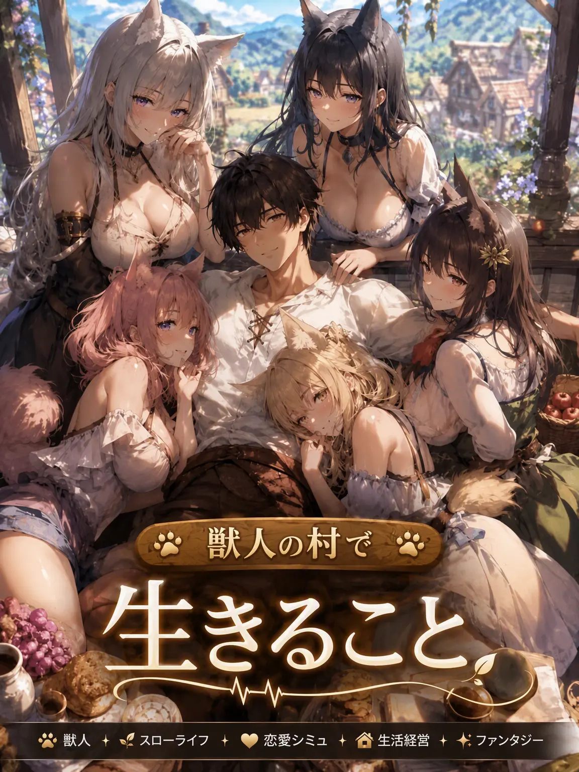 FrugalSeed7352의 獣人の村で生きる