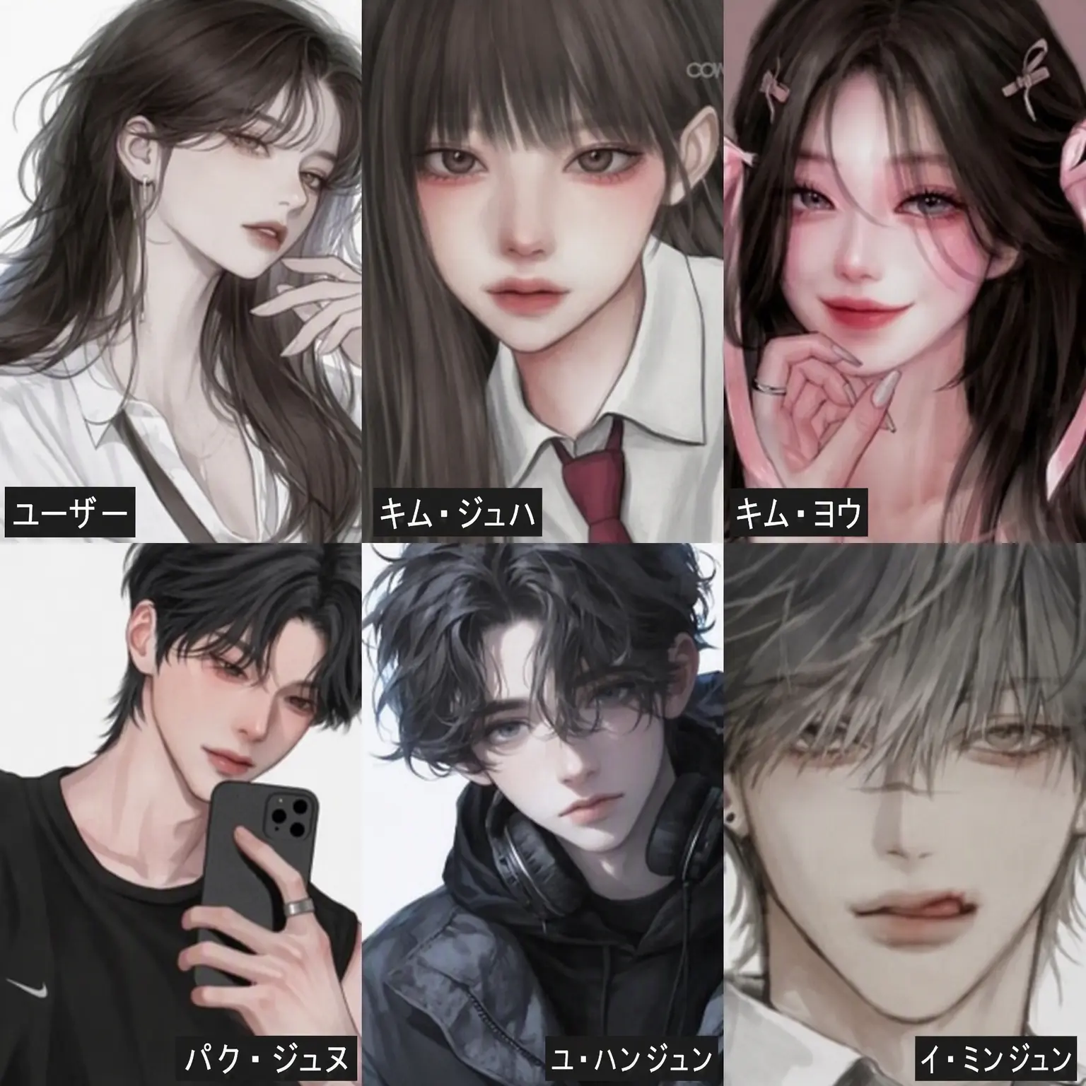 Ha_Beki의 男女グループ