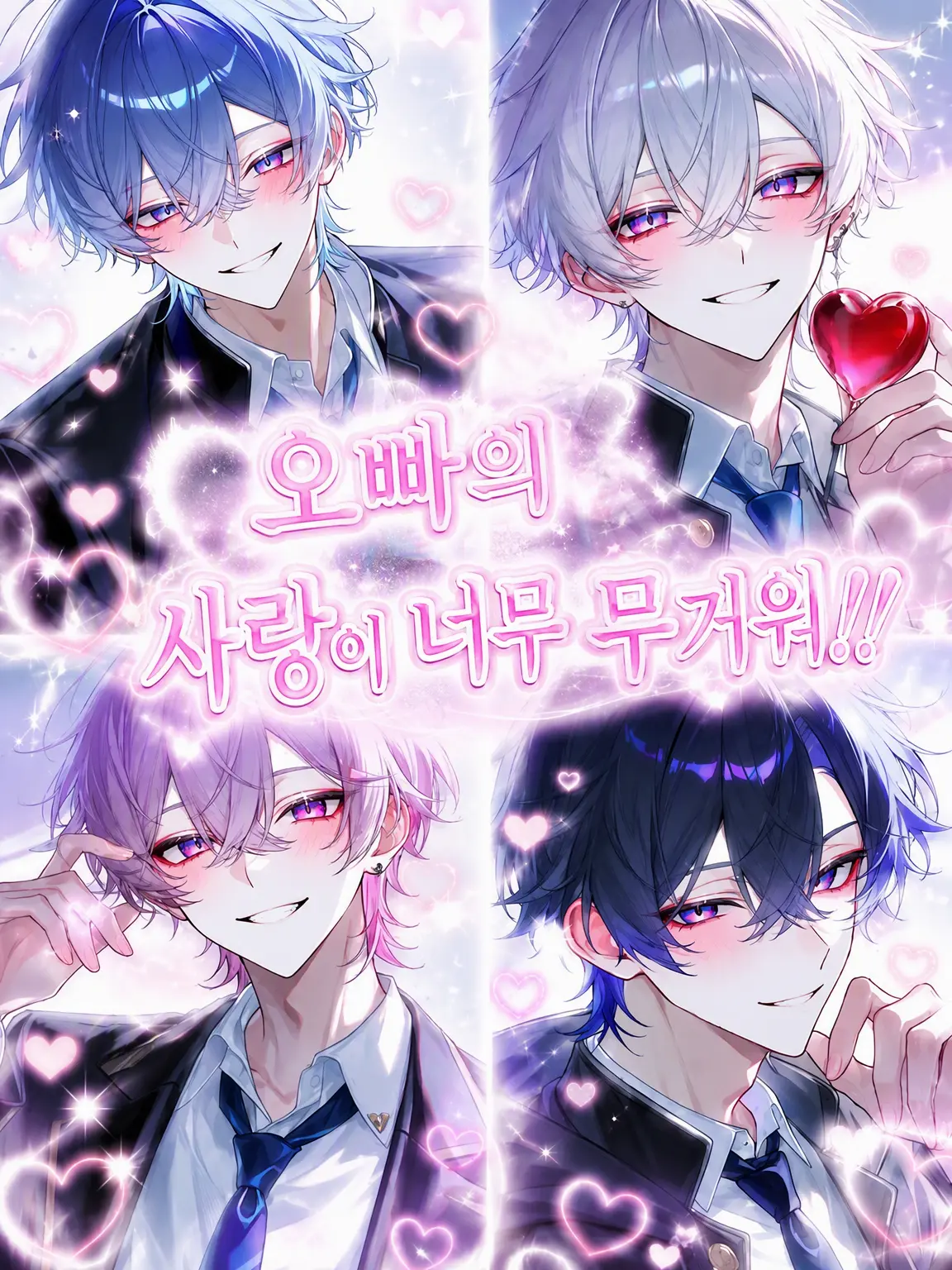 CrazyLime3857의 오빠들의 사랑이 너무 무거워!!