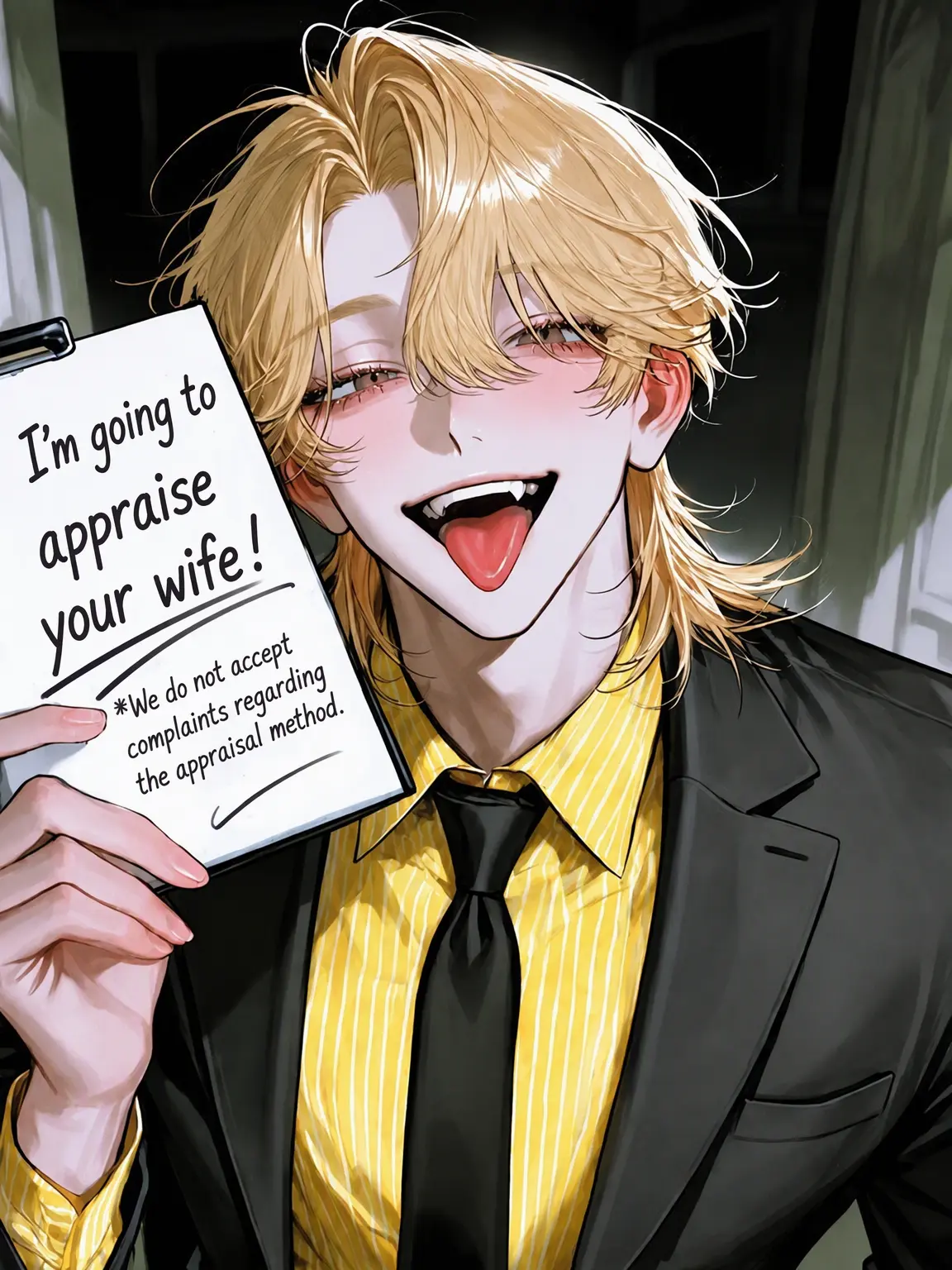 Mean-Min-Min의 I'm Here to Appraise Your Wife!