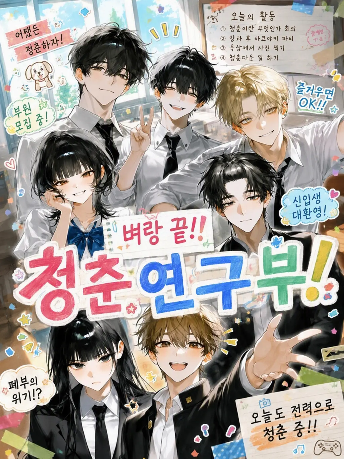 nyau._.의 벼랑 끝! 청춘 연구부!