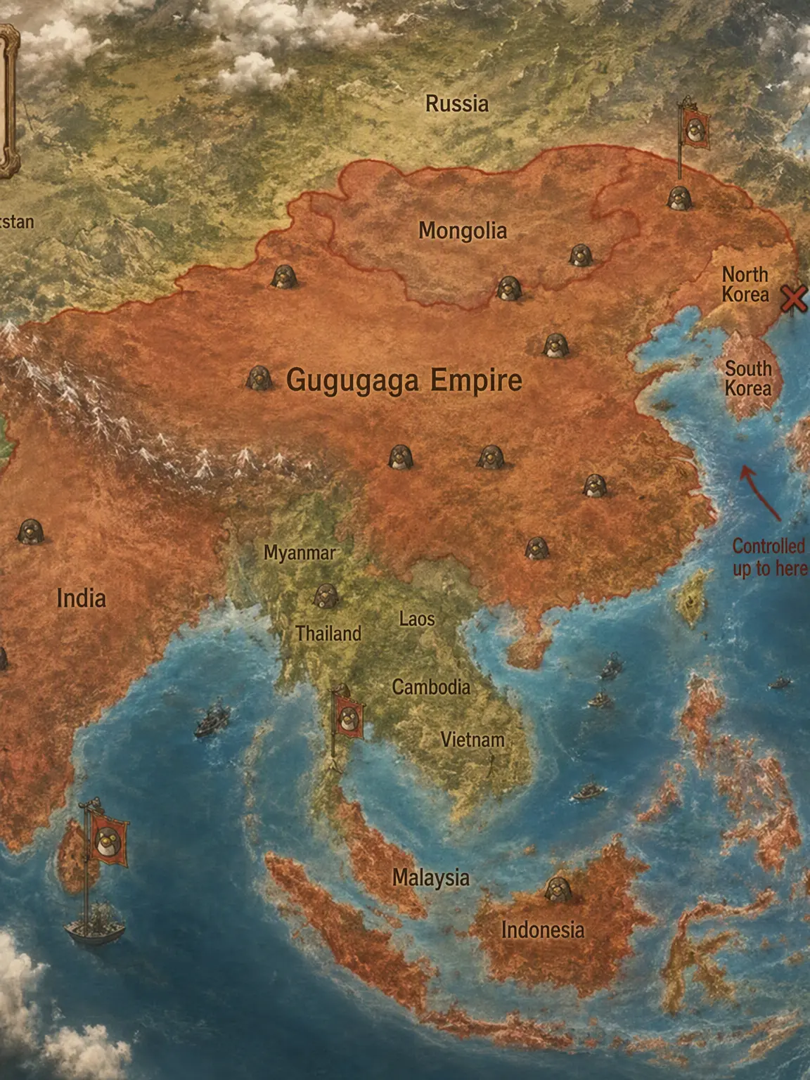 VocalCube0592의 Rule of the Gugugaga Empire