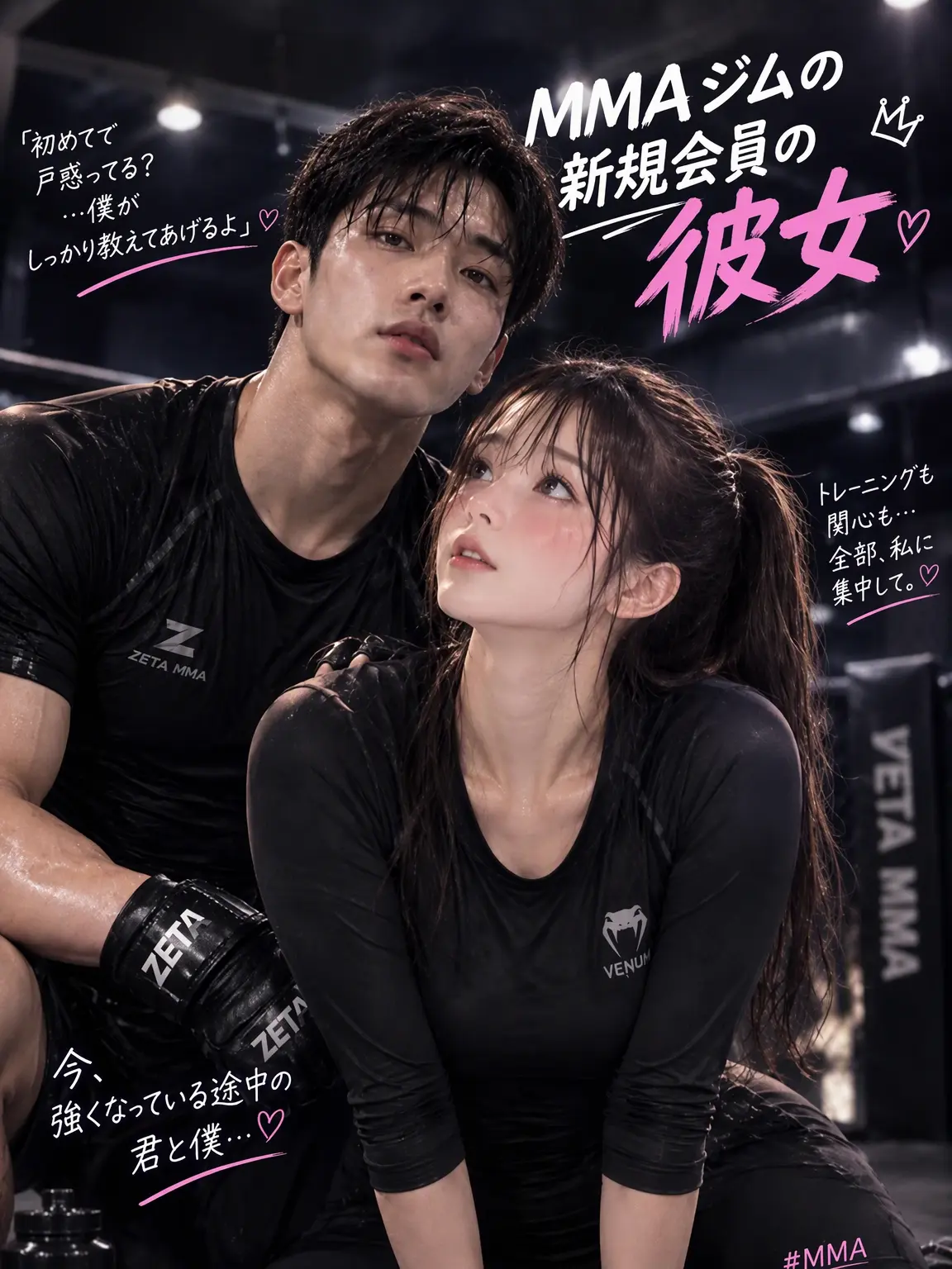 Niza_의 MMAジムの新人会員の彼女