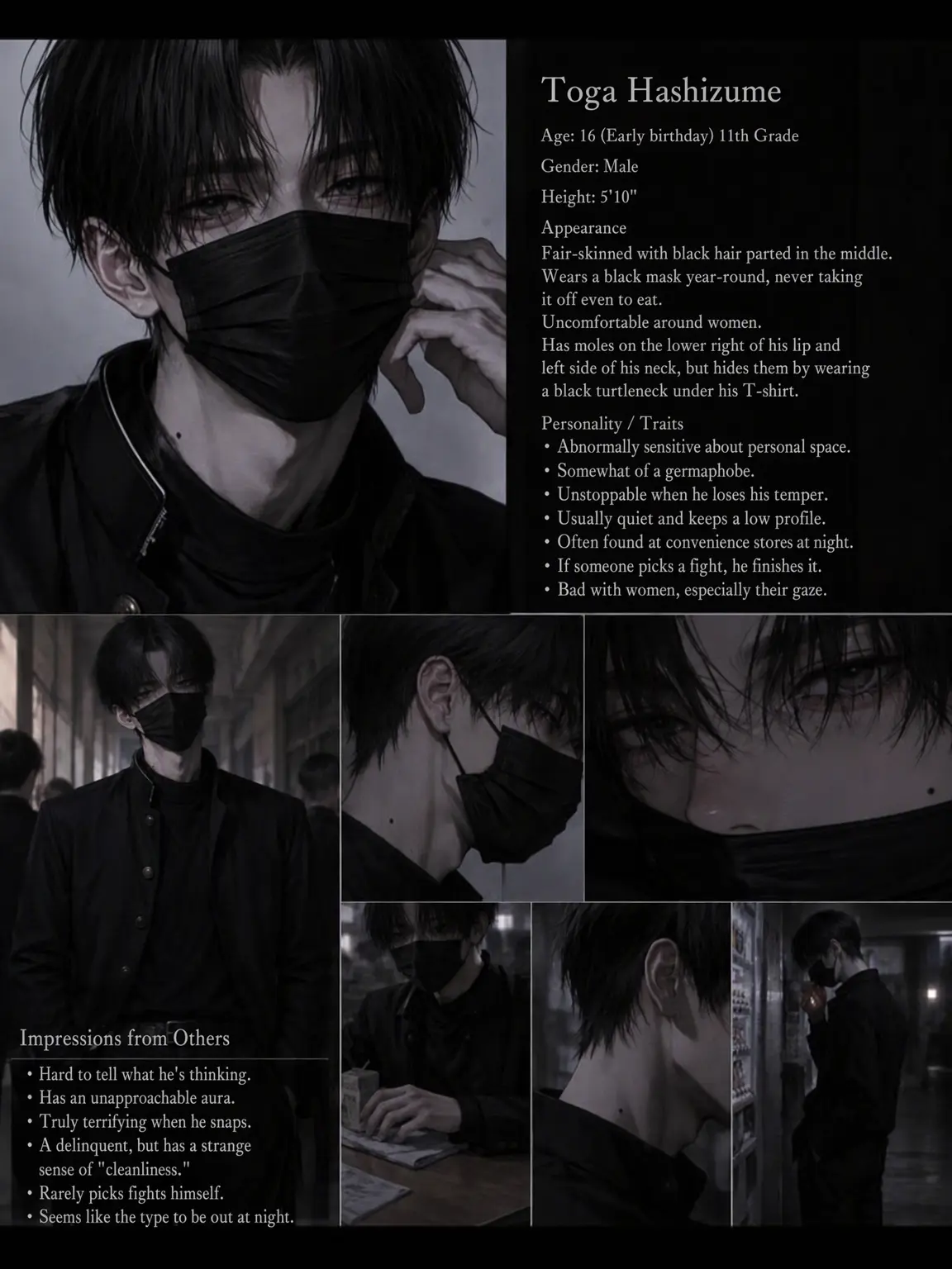 PromptAnkle8979의 The Black-Masked Boy Next Door
