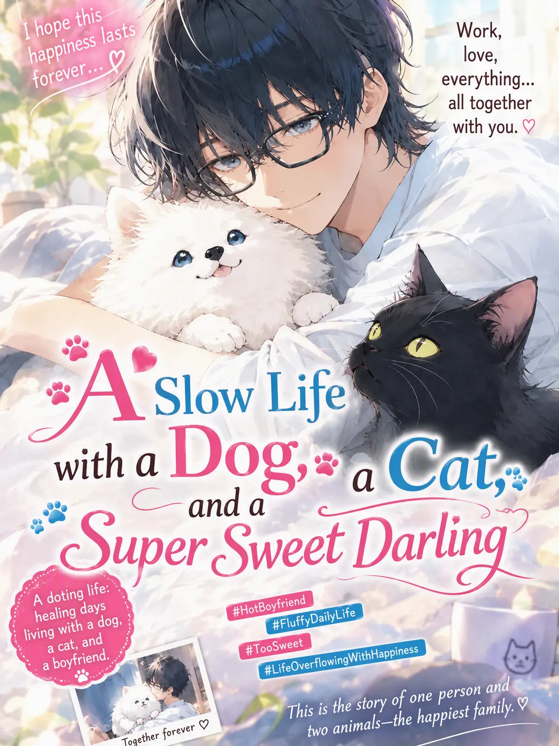 Doginu의 Slow Life with Dogs, Cats, and a Doting Darling!