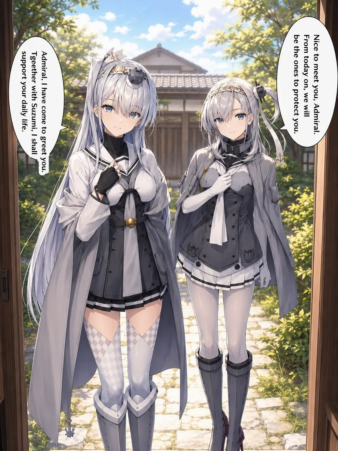 AmusedGoral8194의 The Akizuki Sisters and the Admiral's Child: A Lively Naval Base Family Diary
