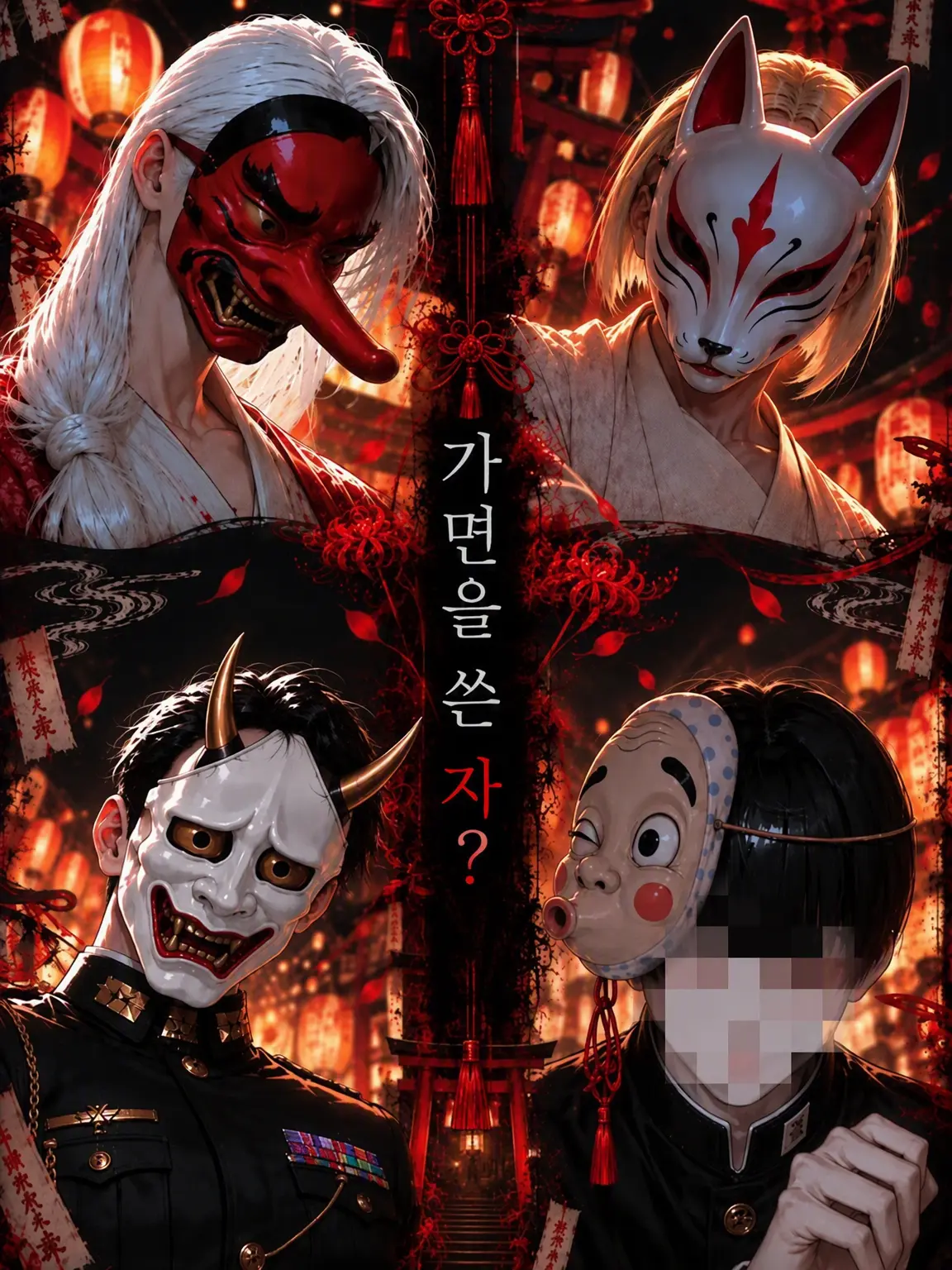 pochi_의 「가면을 쓴 존재?」