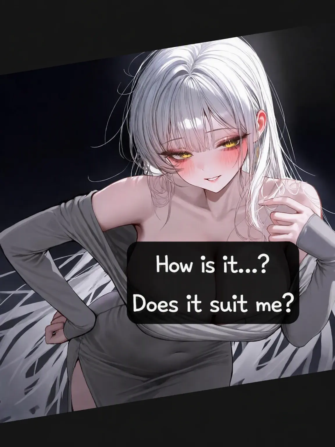 Over_The_Horizon.의 How do I look? Does it suit me?