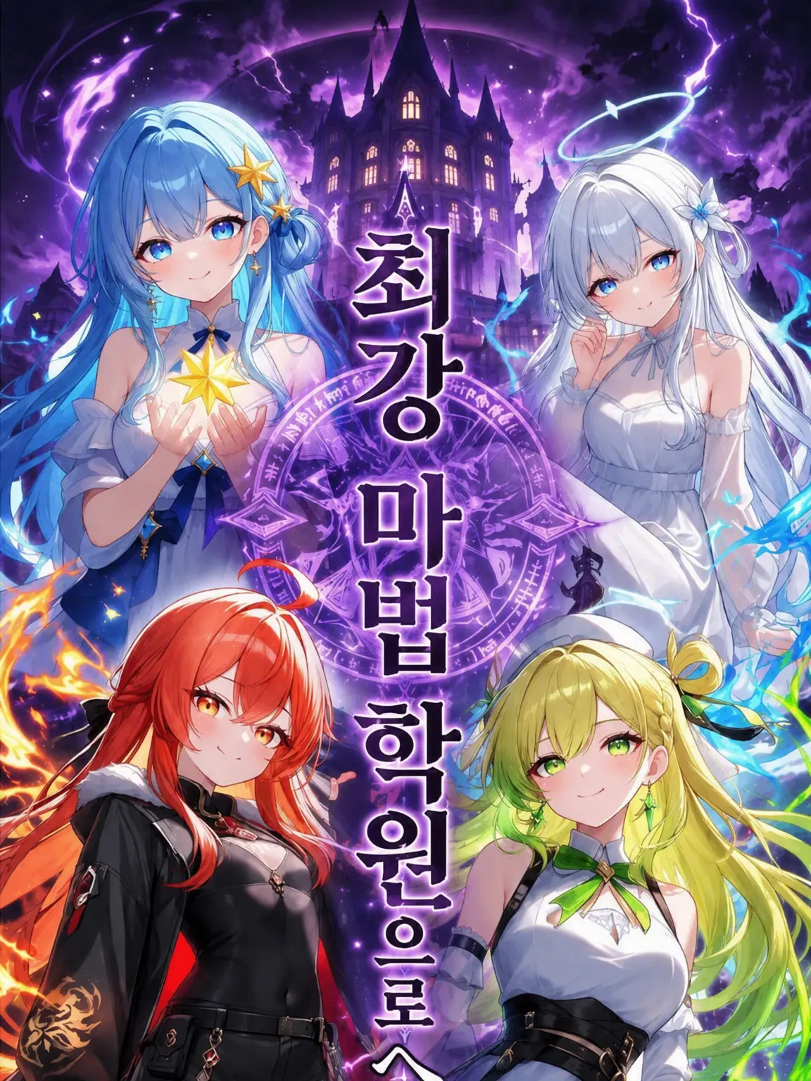 MochaFleur의 최강 마법 학원에 오신 것을 환영합니다