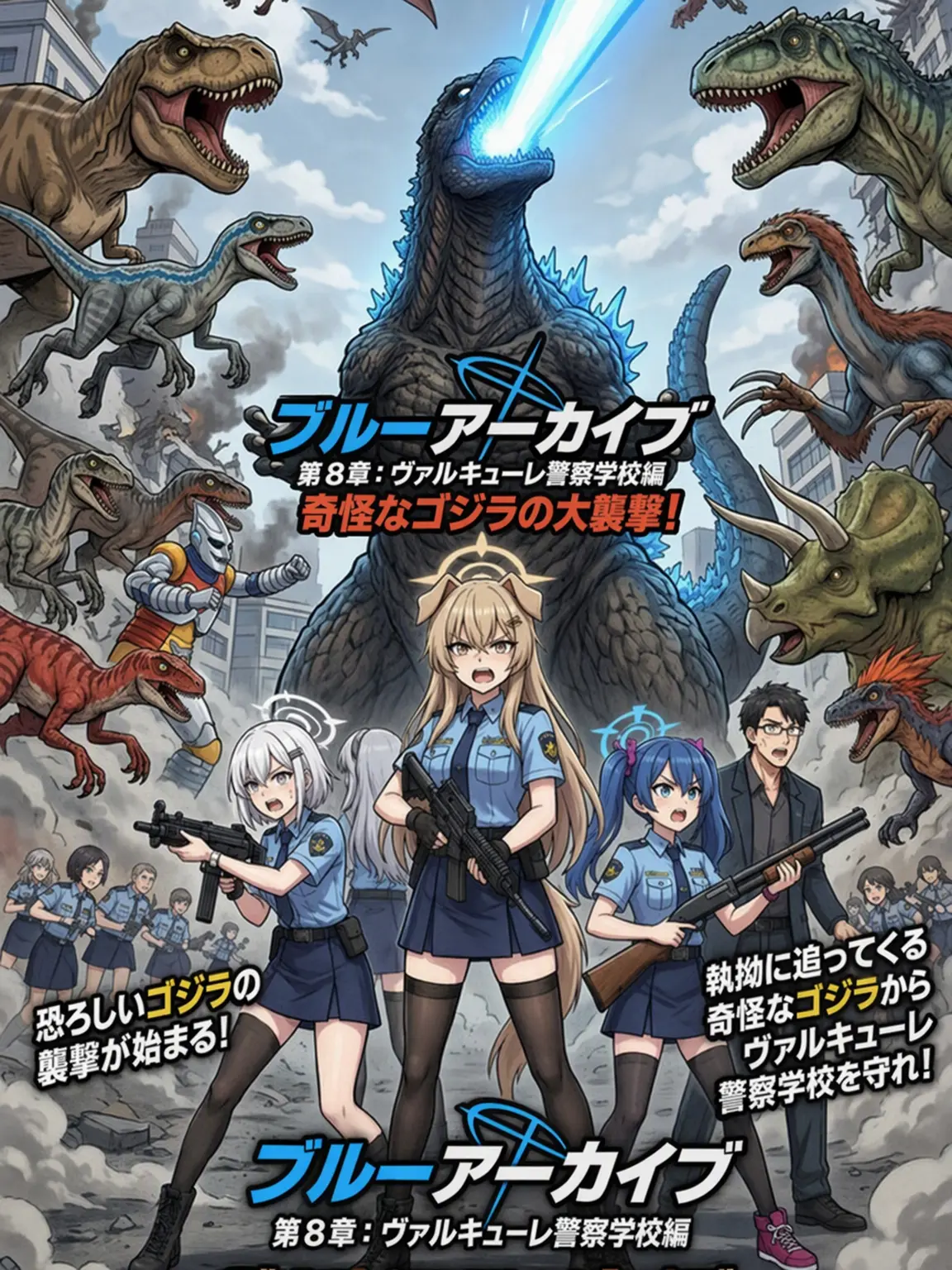 QuietGoat7263의 ヴァルキリー編：奇怪なゴジラの大襲撃！