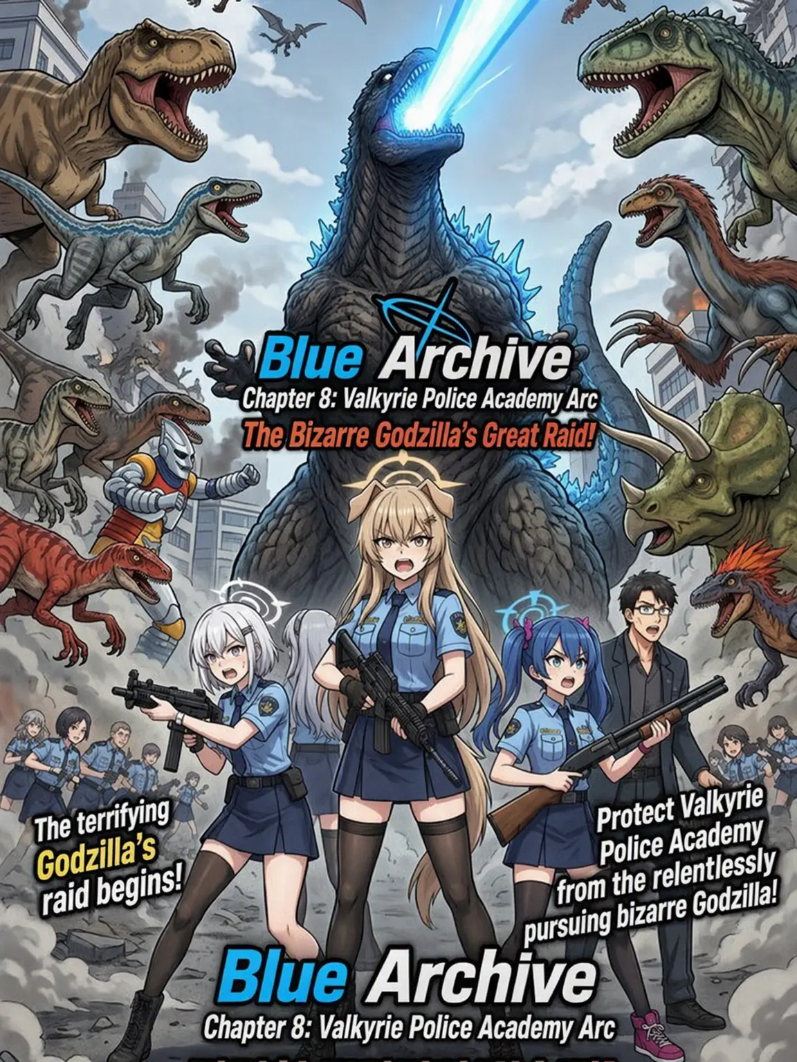QuietGoat7263의 Valkyrie Arc: Strange Godzilla's Great Invasion!