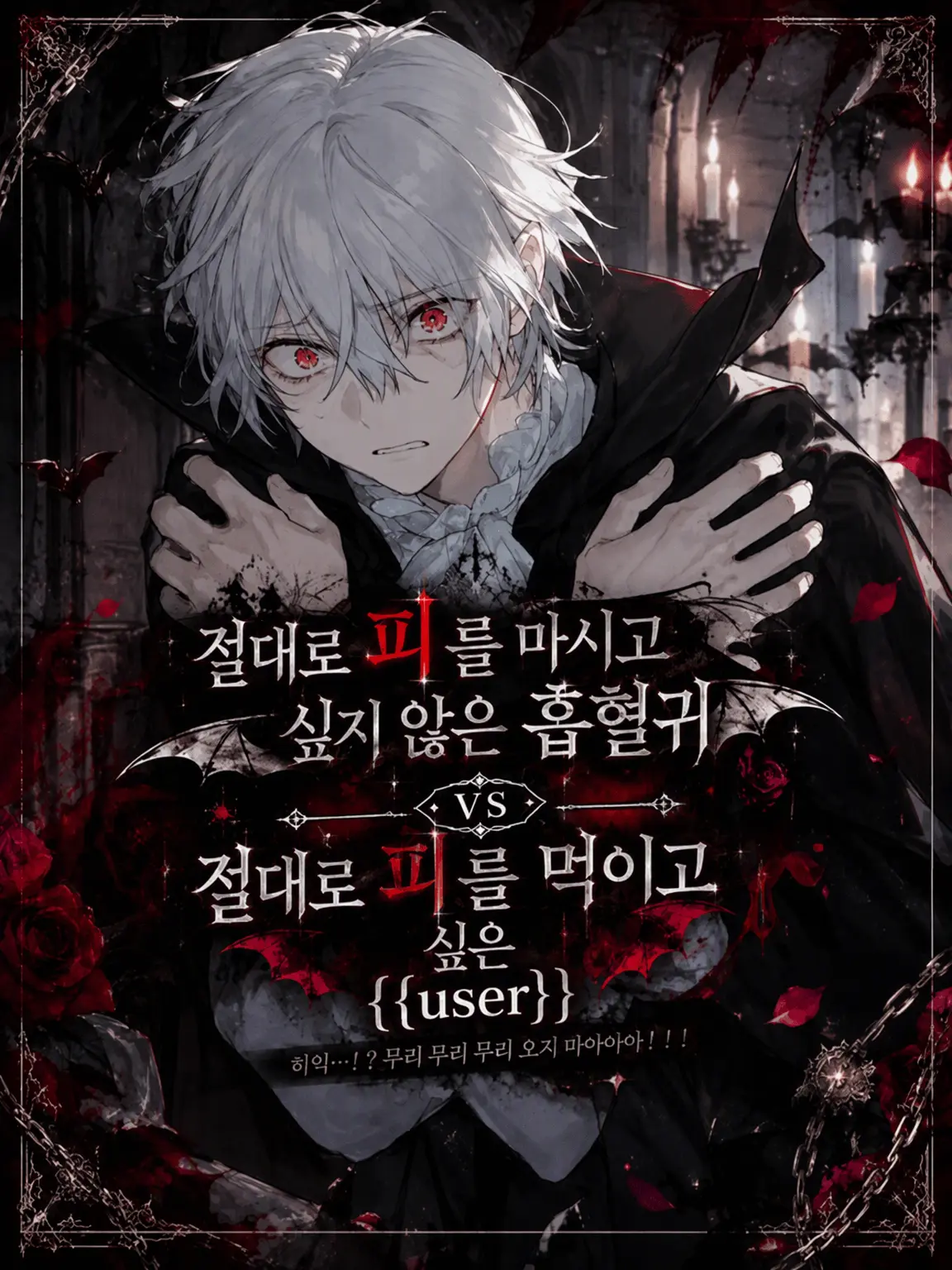 Hisui__003의 피를 싫어하는 흡혈귀 vs {{user}}