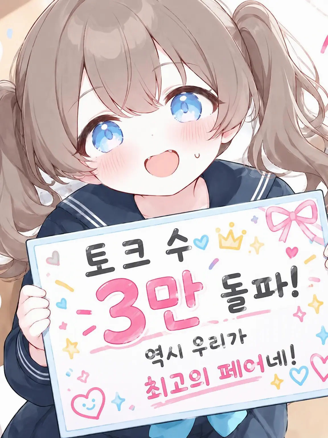momiji-RW의 하이파이브가 닿지 않는 너