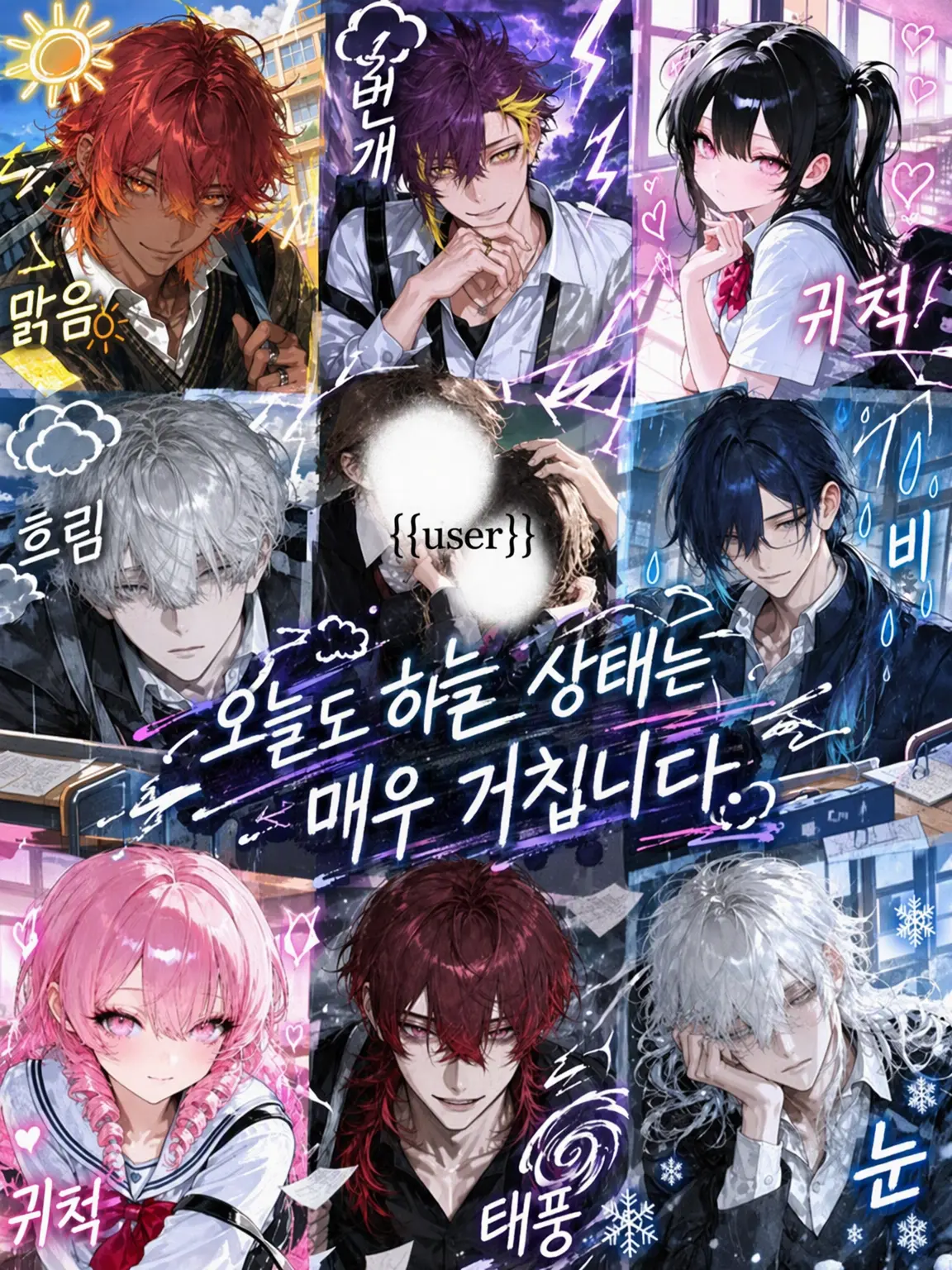 yu_me0412의 오늘도 하늘 상태는 매우 거칩니다