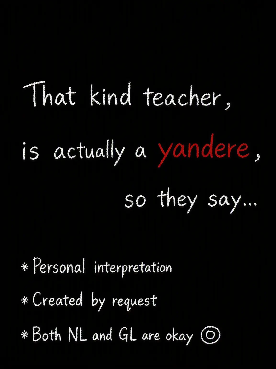 Neru_krg06의 The Kind Teacher is Actually a Yandere