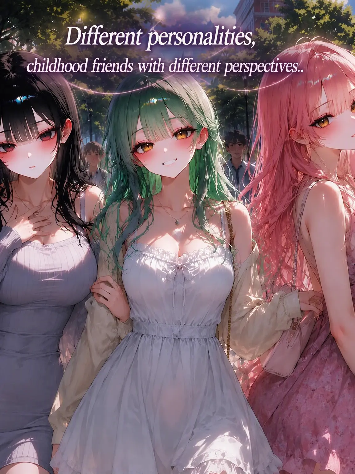 _Han_lov의 Living with Three Goddess Friends