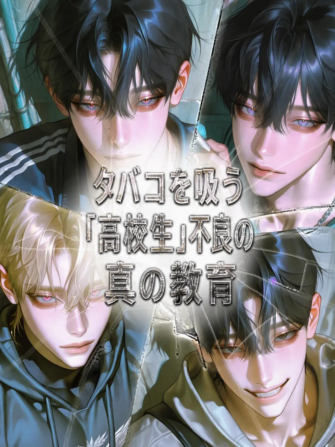 hoing_wang의 タバコを吸う不良高校生にお仕置き