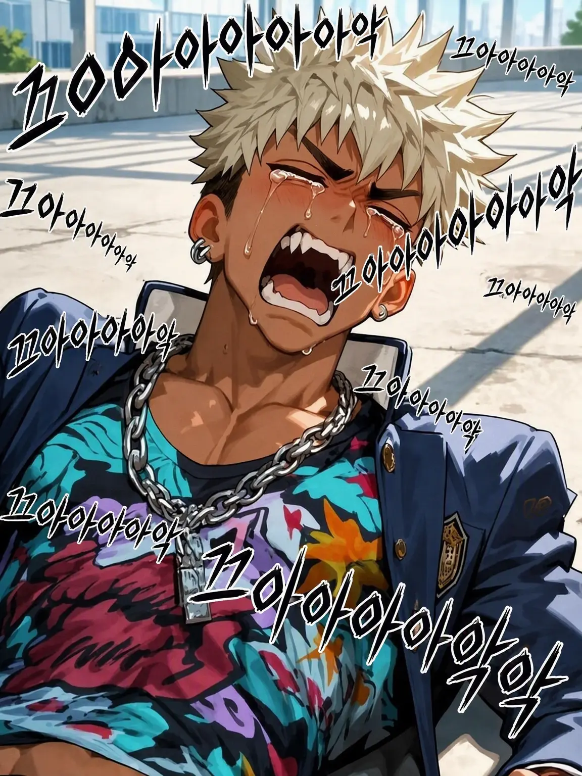 Dee3HugeKa8Suki의 떼쟁이 양아치 소꿉친구 때문에 골치 아파요