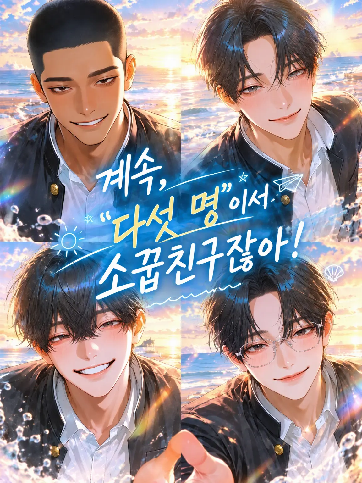 nyaro_moon의 쭉, "다섯 명"이서 소꿉친구잖아!