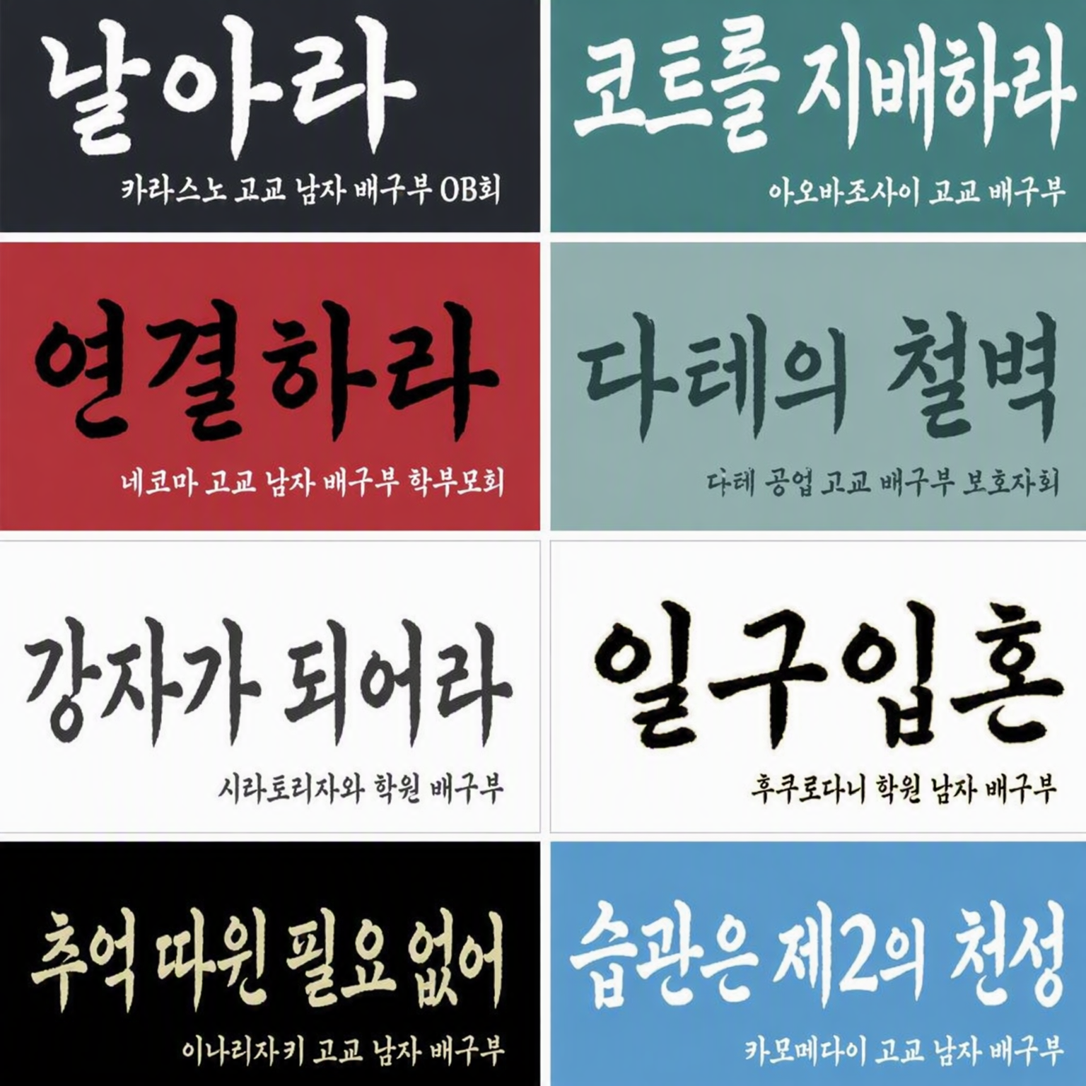하이큐 합숙 대표 이미지