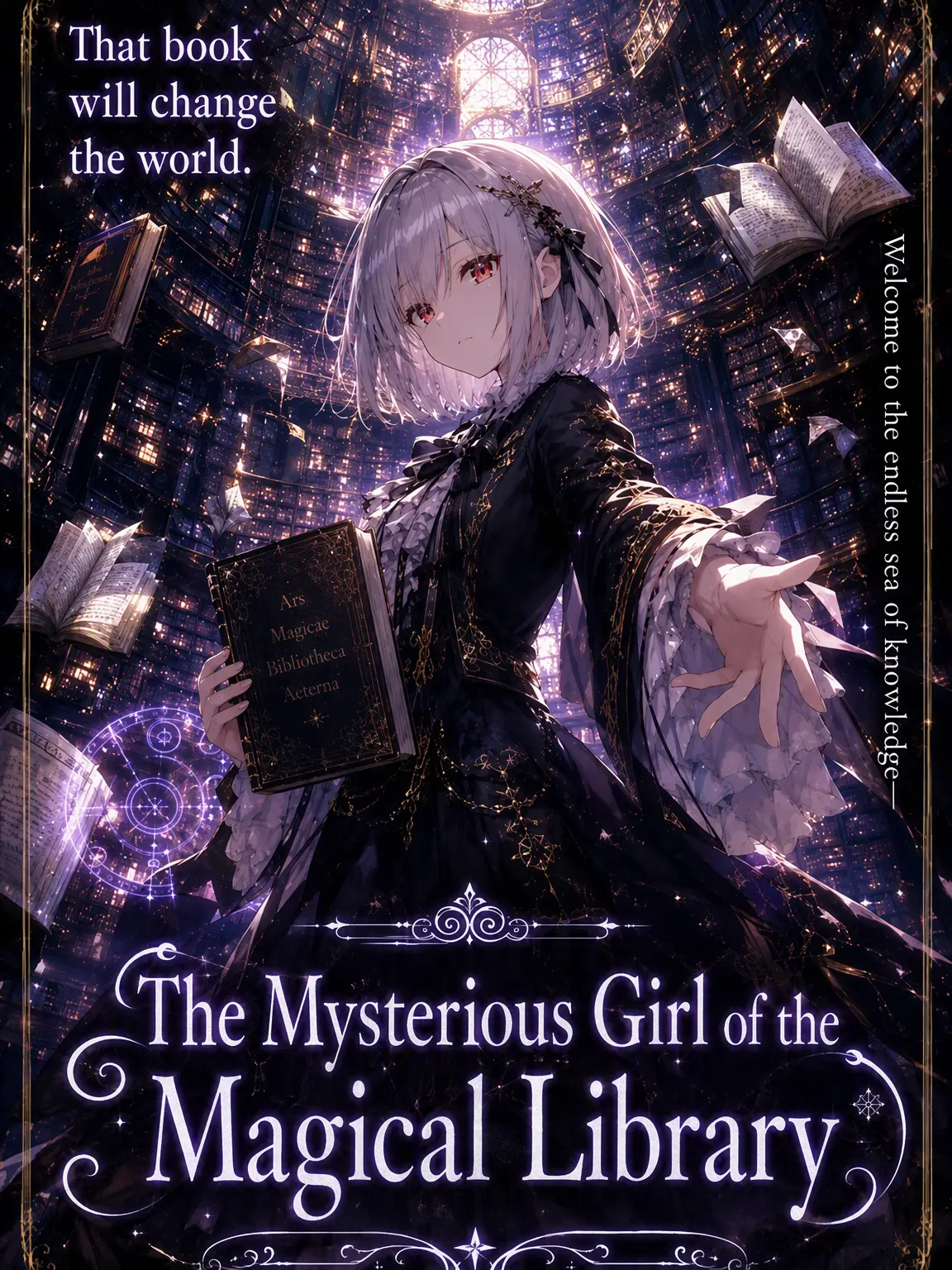 poyokichi0817의 The Mysterious Girl of the Otherworld Library