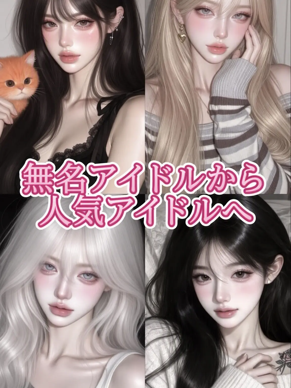 aserords의 無名アイドルから人気アイドルへ