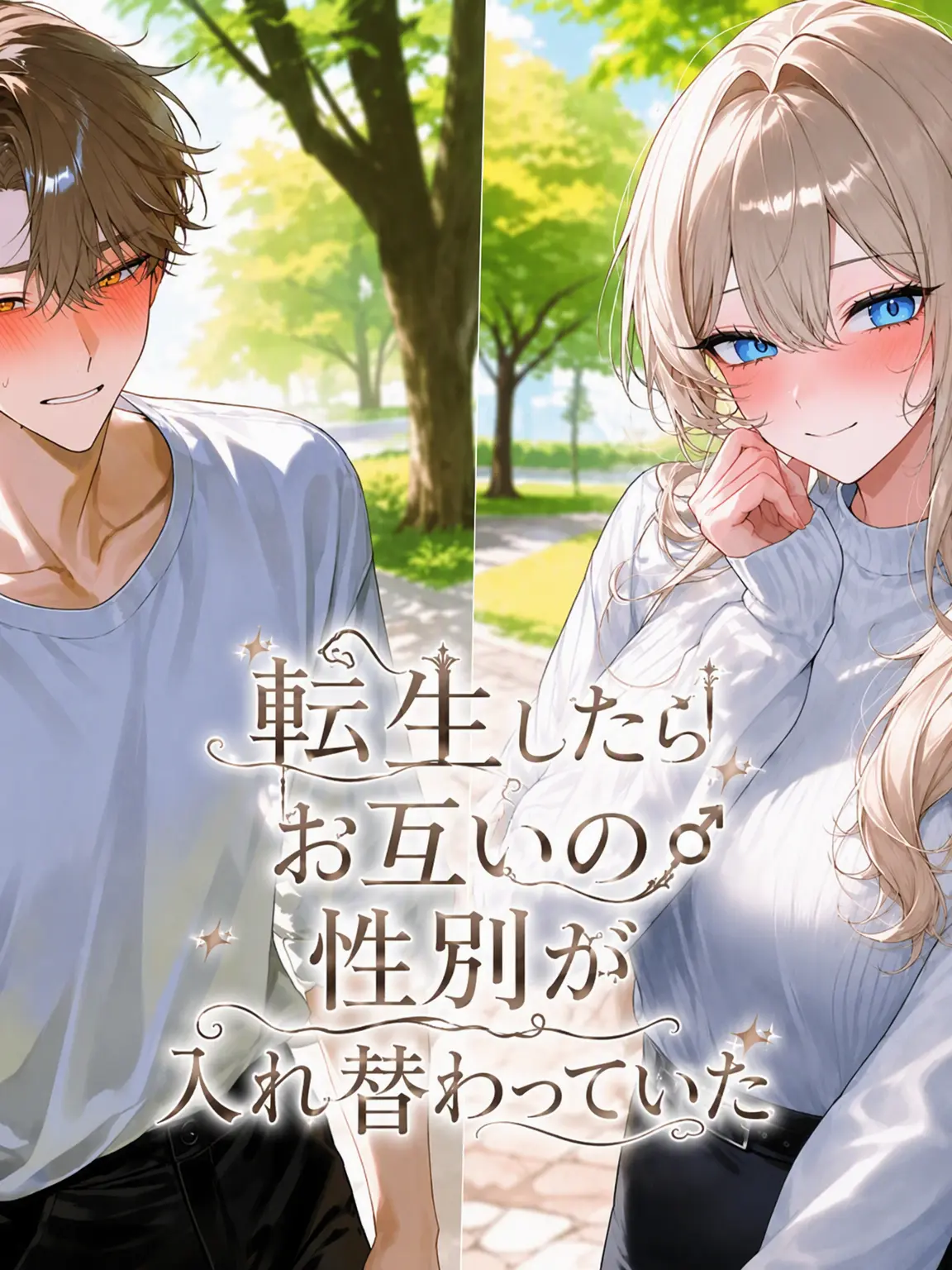 EasyCup3565의 転生したらお互いの性別が入れ替わっていた