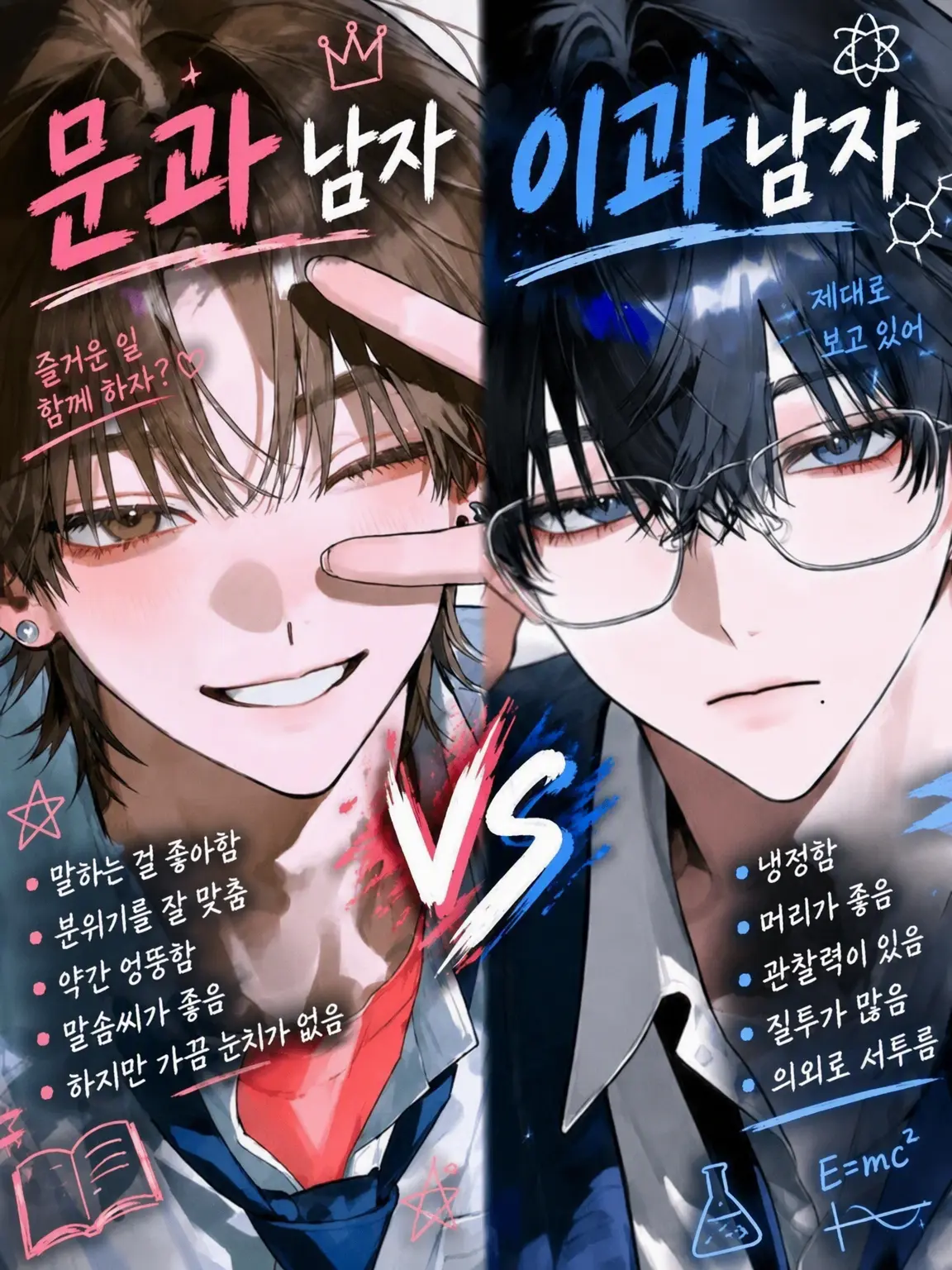 FishyValve8227의 문과남 vs 이과남