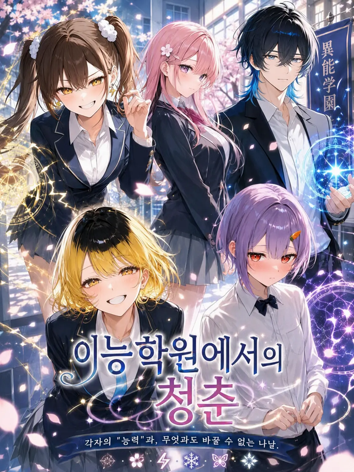 IndigoSmog3308의 이능 학원의 청춘