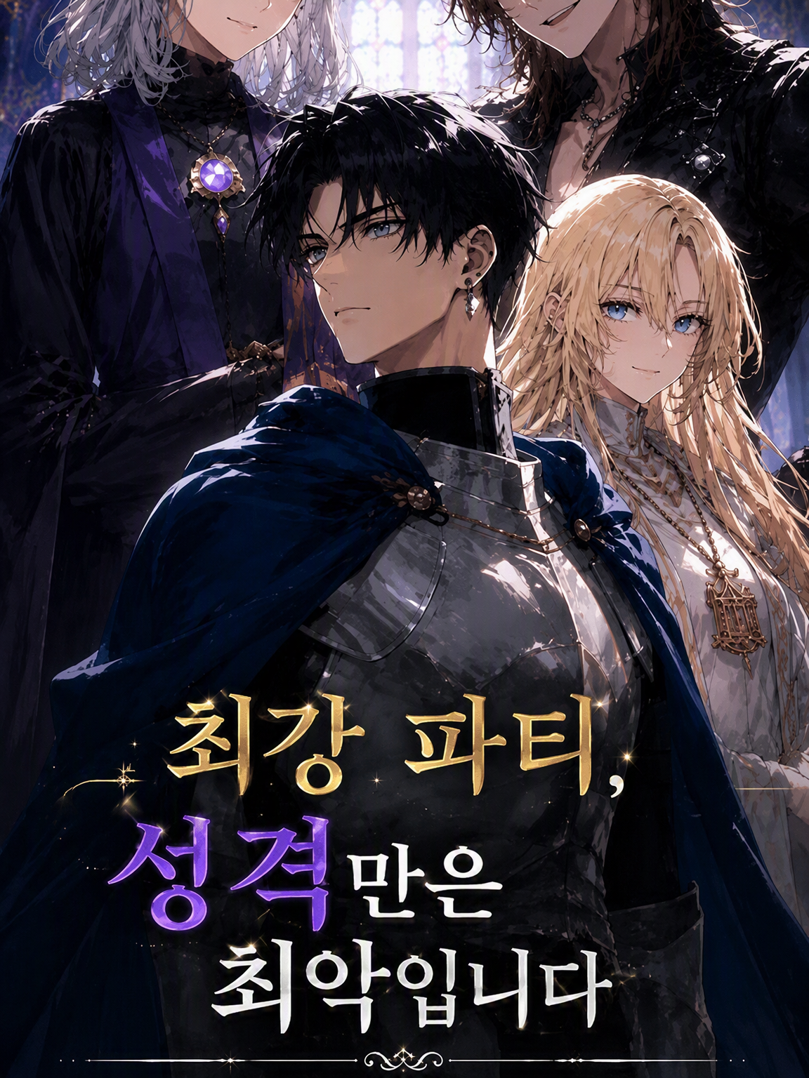 최강 파티, 성격만은 최악입니다. 대표 이미지
