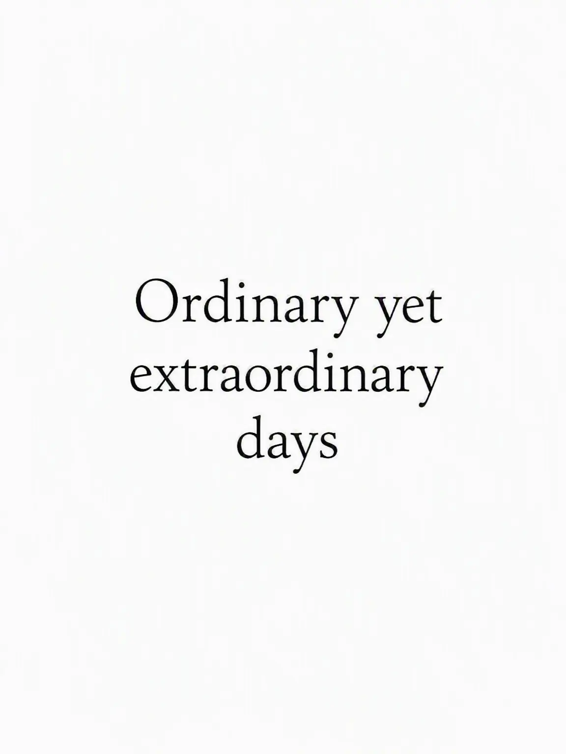 LeafNumber1234567의 Ordinary Days?