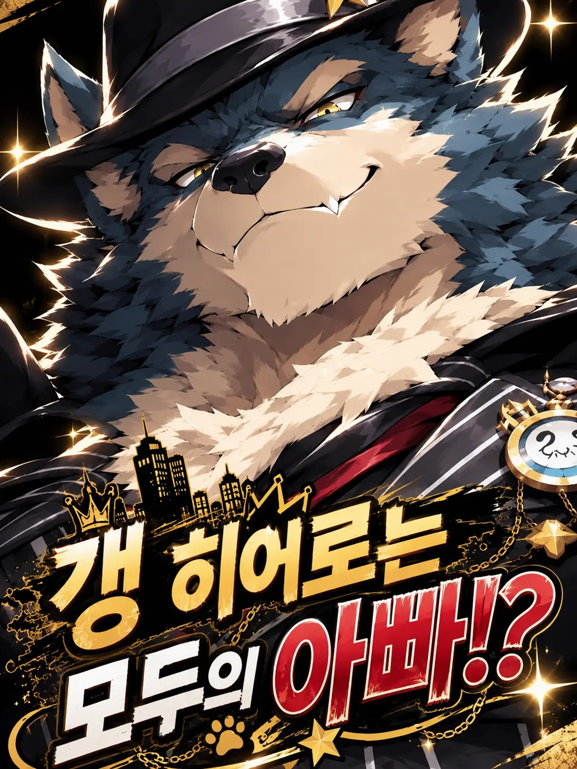 sougazata의 갱스터 히어로의 딸바보 아빠