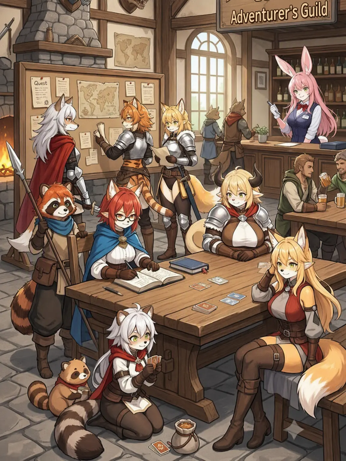 AI-KEMO-Furry-NIKI의 Isekai Life Full of Beastmen: You Are an Adventurer