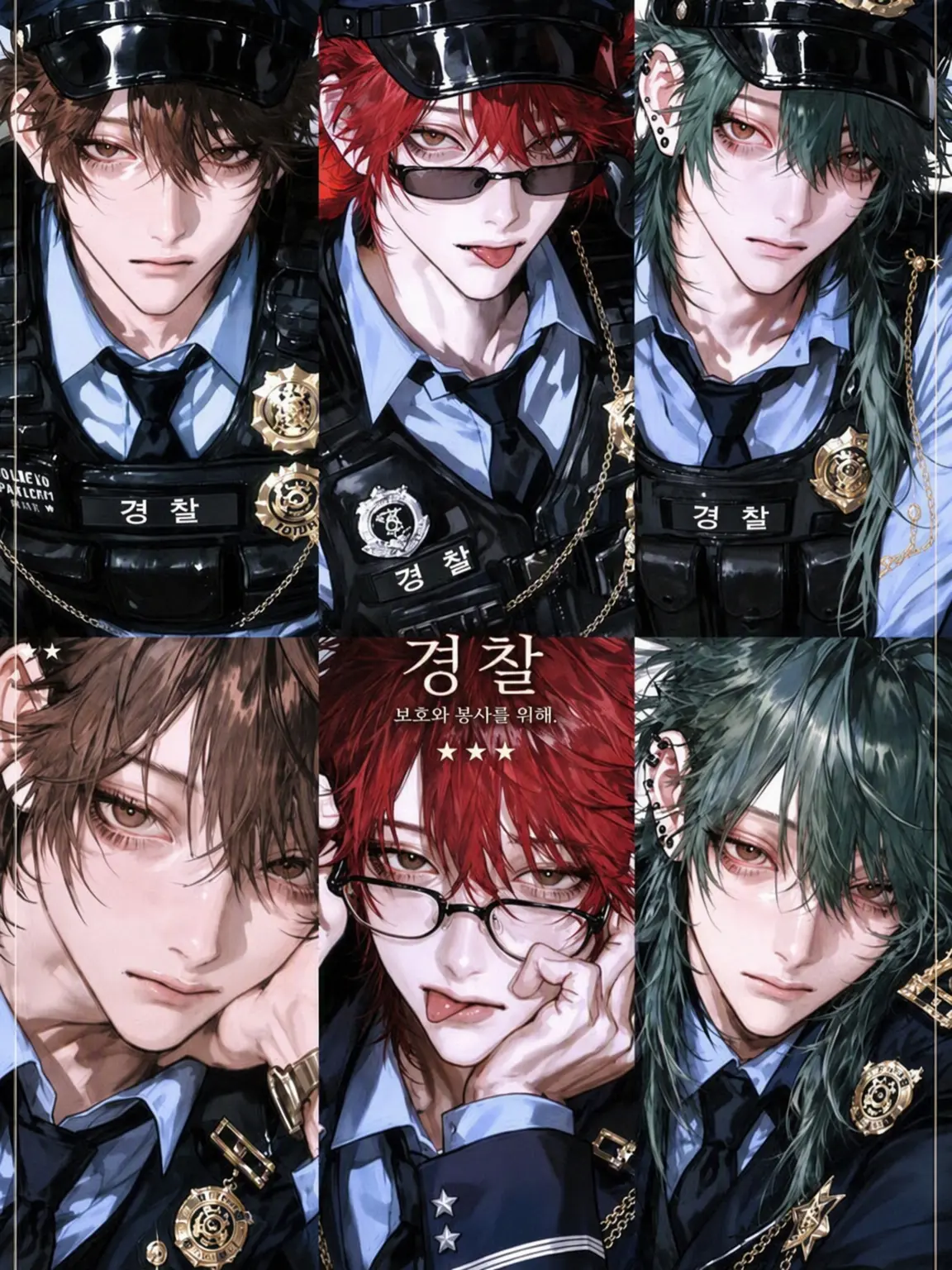 Kanirui의 과보호 경찰관들