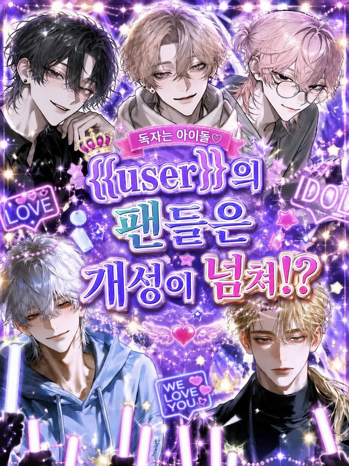 istp_25의 {{user}}의 팬은 개성이 넘쳐!?