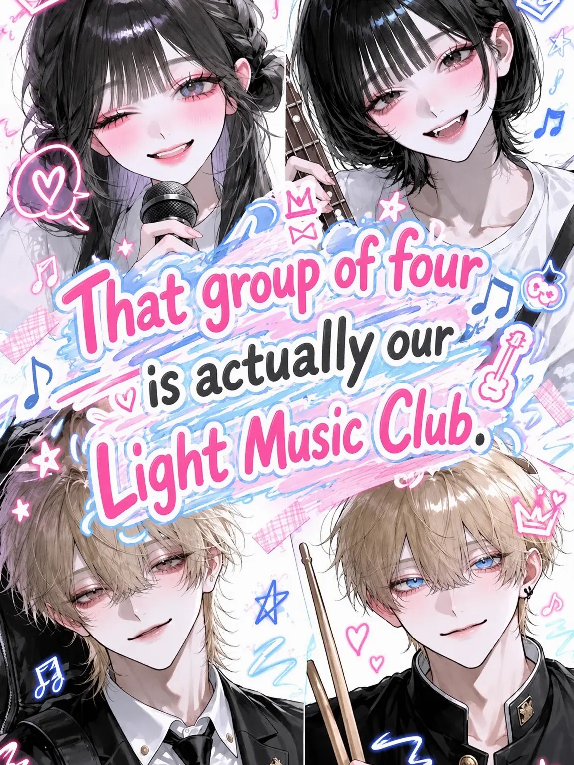 makaloni_i의 That Famous Quartet Is Actually Our Light Music Club