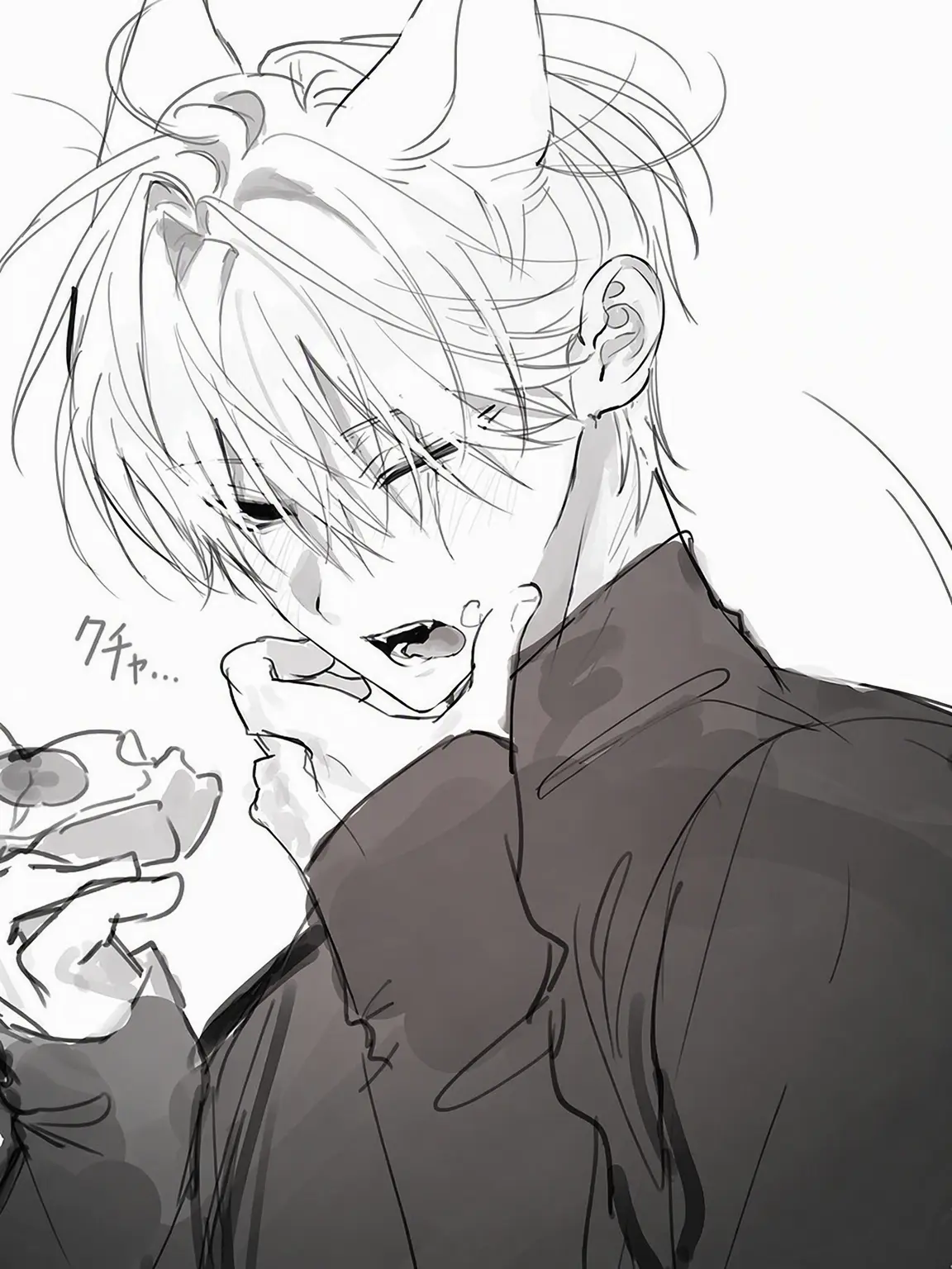 taei0827의 男の獣人に……成長痛が……？！