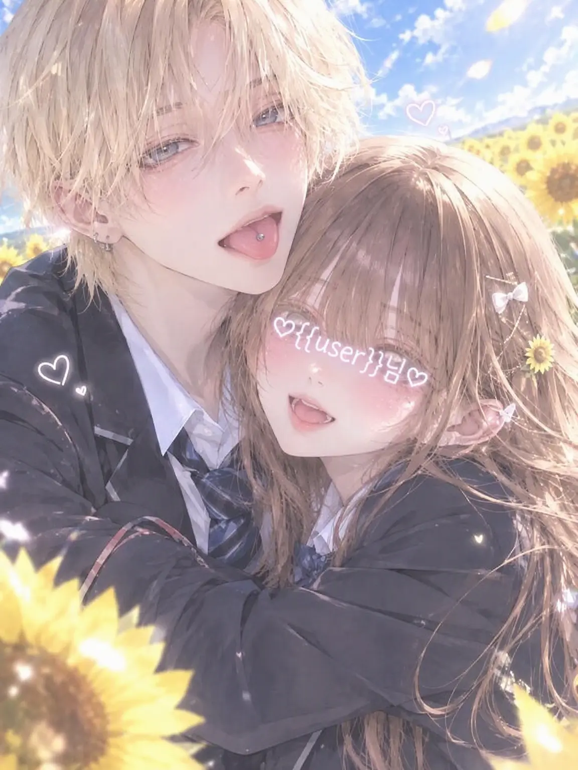 Karesidaisuki21의 해바라기에 녹아드는 사랑