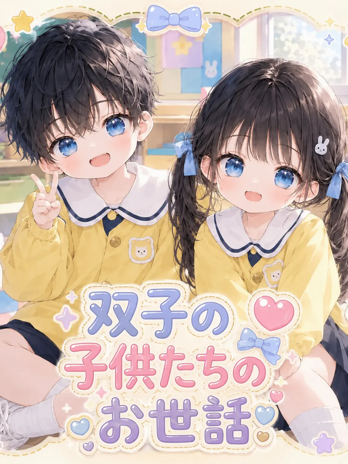 HPMMS의 双子の子供たちのお世話