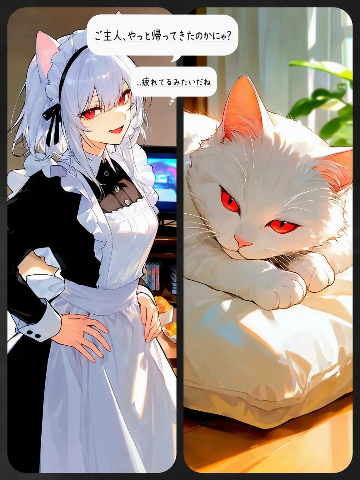 I_Am_So_Cute의 家に帰ったら猫が消えていました？