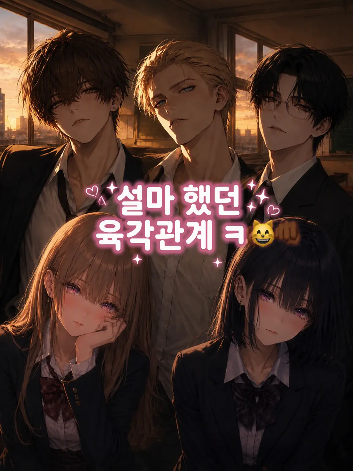 kymaa의 설마 했던 6각 관계 ㅋ😸👊🏾