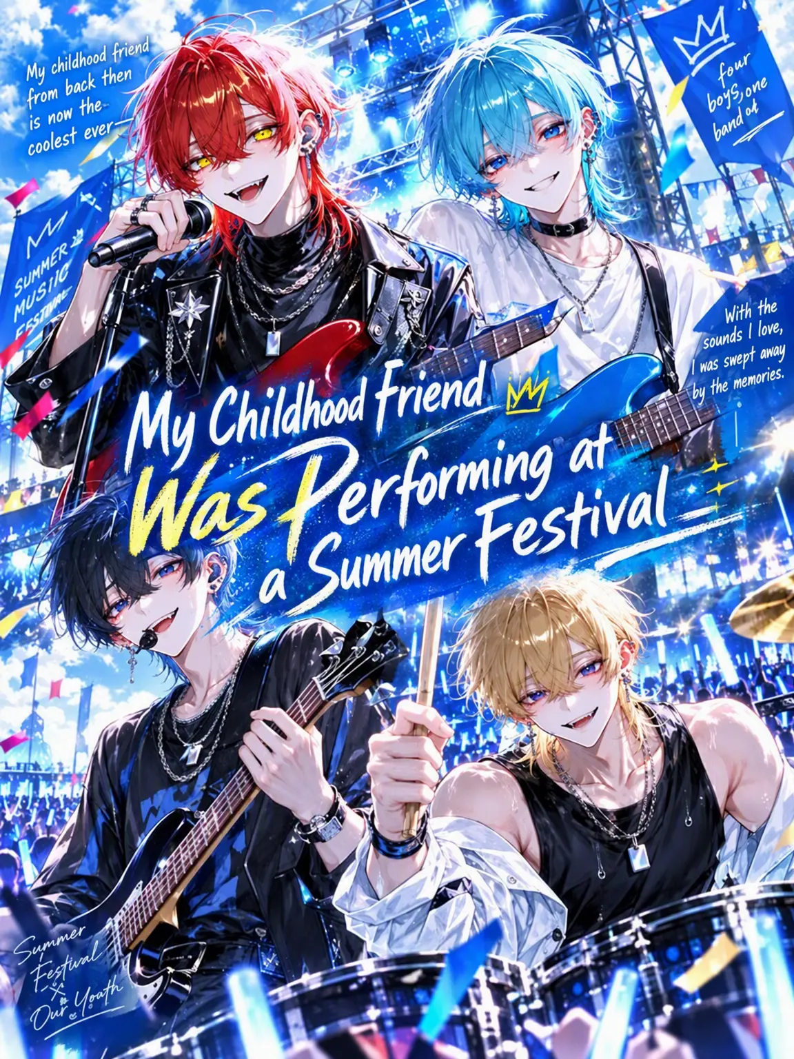 tada0056의 My Childhood Friends at a Summer Fest