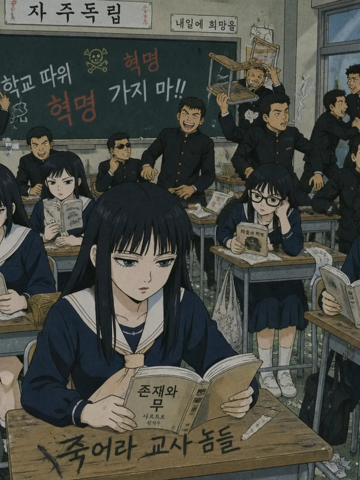ChewyGrape0555의 붕괴하는 교실의 경계선